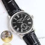 TW Factory Patek Philippe Complications Black Face Roman Numerals Markers Swiss Cal.R 27 PS Movement Watch 40mm 
